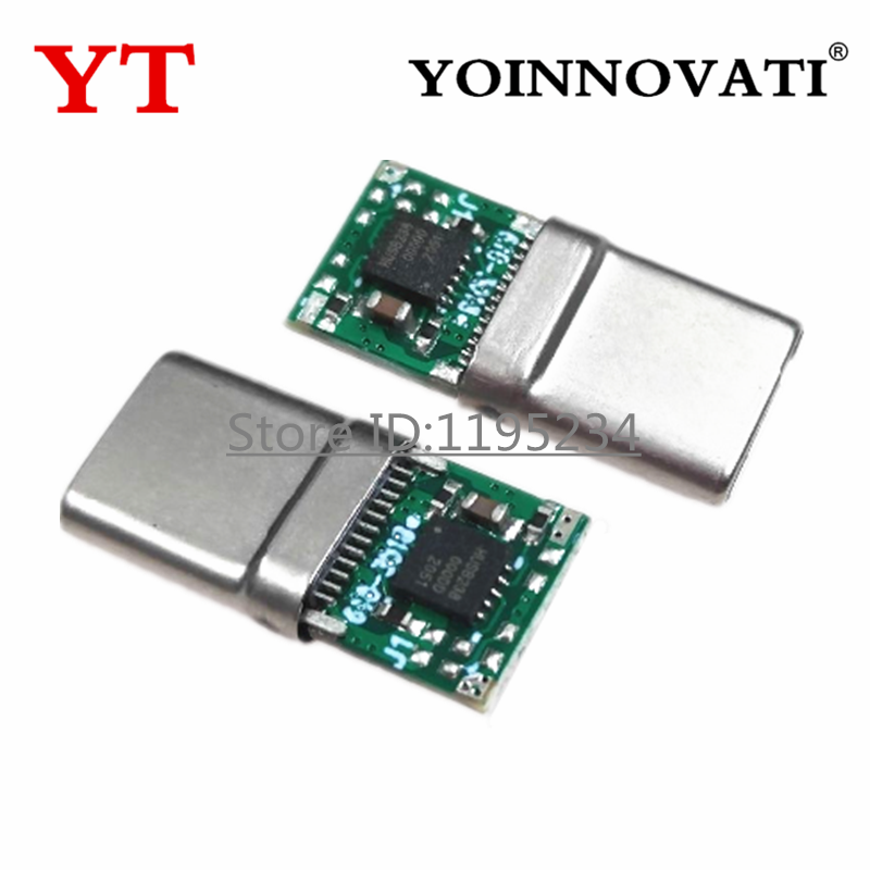 Perfboard - 1ชิ้น PD ชิปล่อ HUSB238เปิดใช้งานเครื่องหมาย E-in 20V5A100W