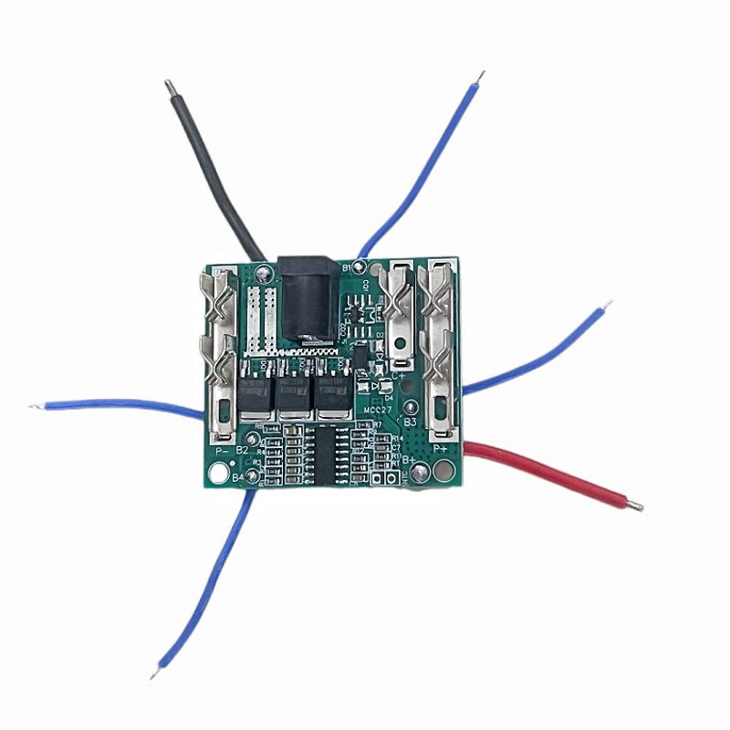 Li Ion Charger Module - แผงวงจรป้องกันการชาร์จแบตเตอรี่ 5S BMS 18V 21V 20A