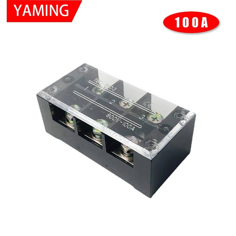 Screw Terminal Block - 2 ชิ้น TBC-1003 100A 3P 600V