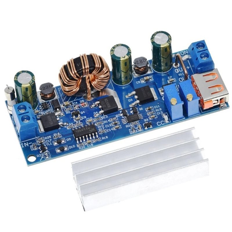 Boost Converter - แหล่งจ่ายไฟปรับแรงดันได้ DC2-24V เป็น 3-30V 4A 80W