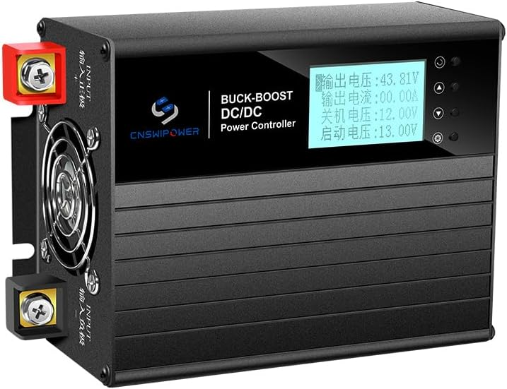 Boost Converter - แบตเตอรี่เสริม DC-DC เครื่องชาร์จแบบปรับแรงดันอัตโนมัติ, ตัวเลือก 30A/60A/100A, ปรับแรงดันได้สำหรับแบตเตอรี่