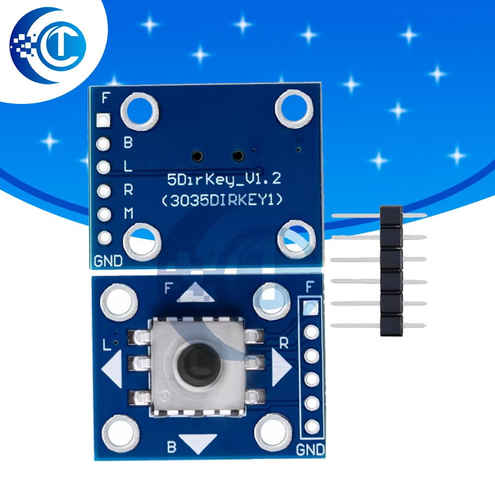 Breadboard 400 Point - 5Way นําทางปุ่มโมดูล 5D จอยสติ๊ก,Mechanical Tactile Switch