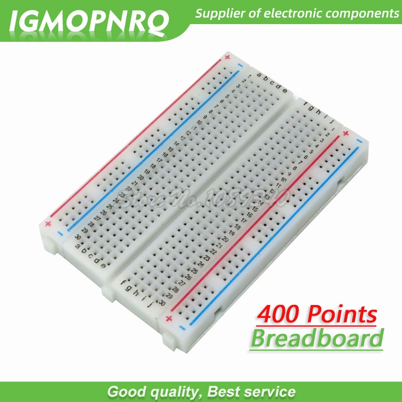 Breadboard 400 Point - 1PCS 400 จุด Solderless Bread Board