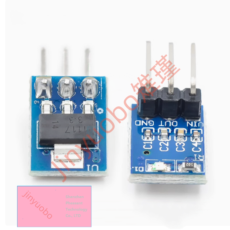 Ams1117 Module - 5-50 ชิ้น 5 โวลต์ถึง 3.3 โวลต์