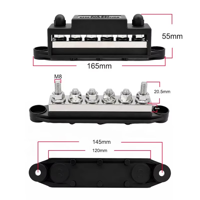 400A ขั้วต่อสตั๊ดแบบสปริงสำหรั - Screw Terminal Block บทวิจารณ์และราคา