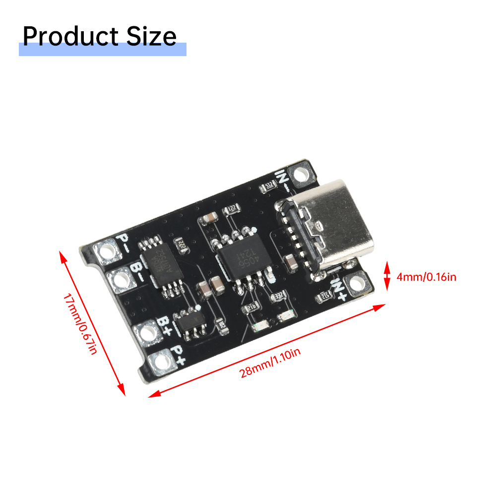 โมดูลชาร์จแบตเตอรี่ลิเธียมไอออ - Li Ion Charger Module บทวิจารณ์และราคา