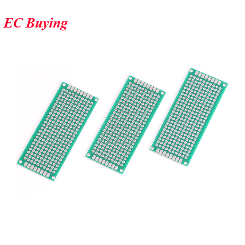 5 ชิ้น 3x7 เซนติเมตรคู่ด้านข้า - Pcb Prototyping Board บทวิจารณ์และราคา