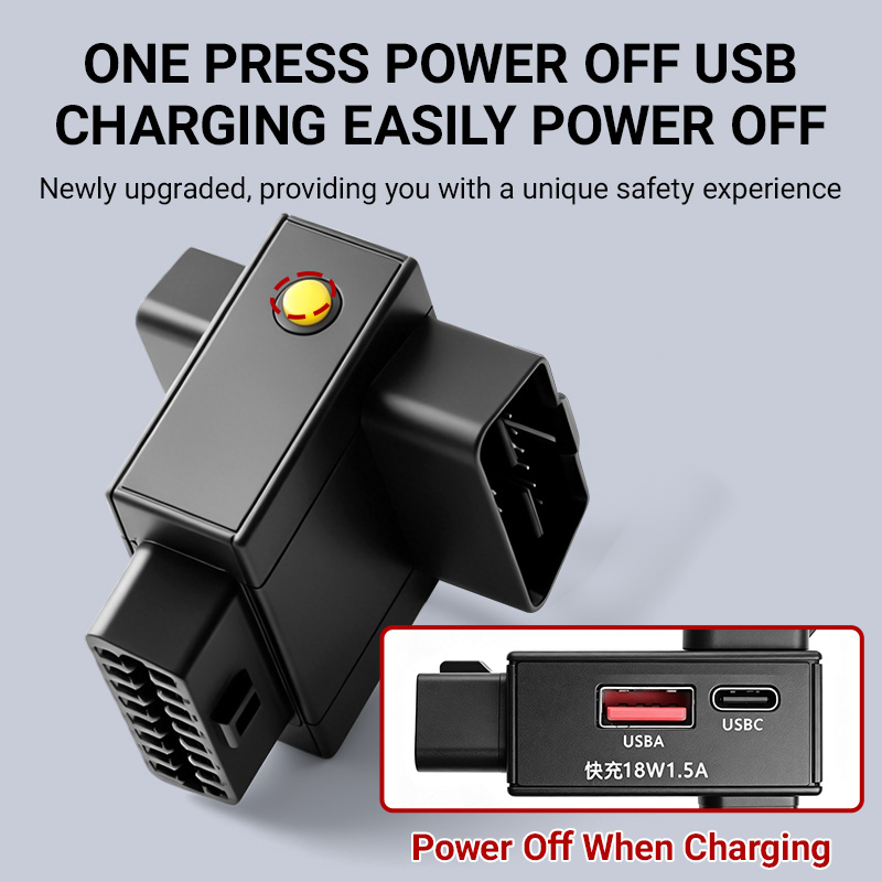 อะแดปเตอร์แยกสัญญาณ OBD2 แบบ 1 - Usb C Cable บทวิจารณ์และราคา