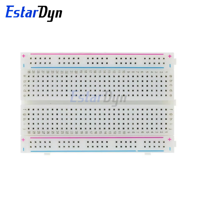 เอสตาร์ดิน MB102 บอร์ดทดลองแบบ - Breadboard 400 Point บทวิจารณ์และราคา