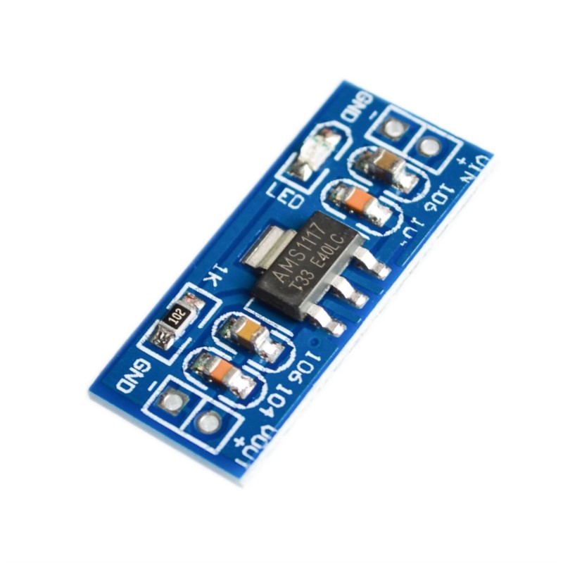 10 ชิ้น/ชุด โมดูลจ่ายไฟ AMS111 - Ams1117 Module บทวิจารณ์และราคา