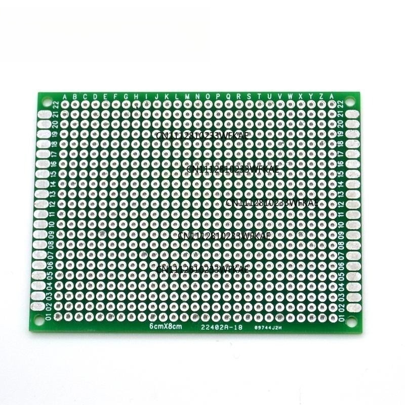 แผ่นวงจรพิมพ์สีเขียวขนาด 2x8 3 - Pcb Prototyping Board บทวิจารณ์และราคา