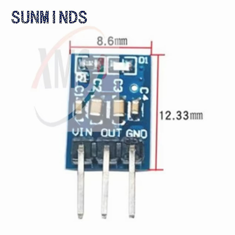 1-10ชิ้น5โวลต์ถึง3.3โวลต์ DC-D - Ams1117 Module บทวิจารณ์และราคา