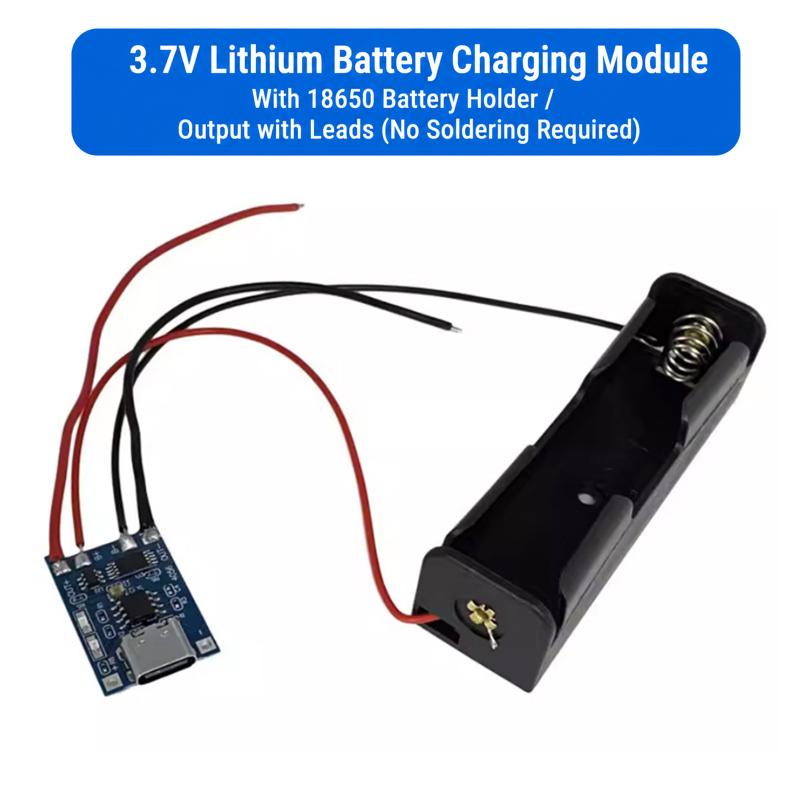 โมดูลชาร์จแบตเตอรี่ลิเธียม 186 - Tp4056 Module บทวิจารณ์และราคา
