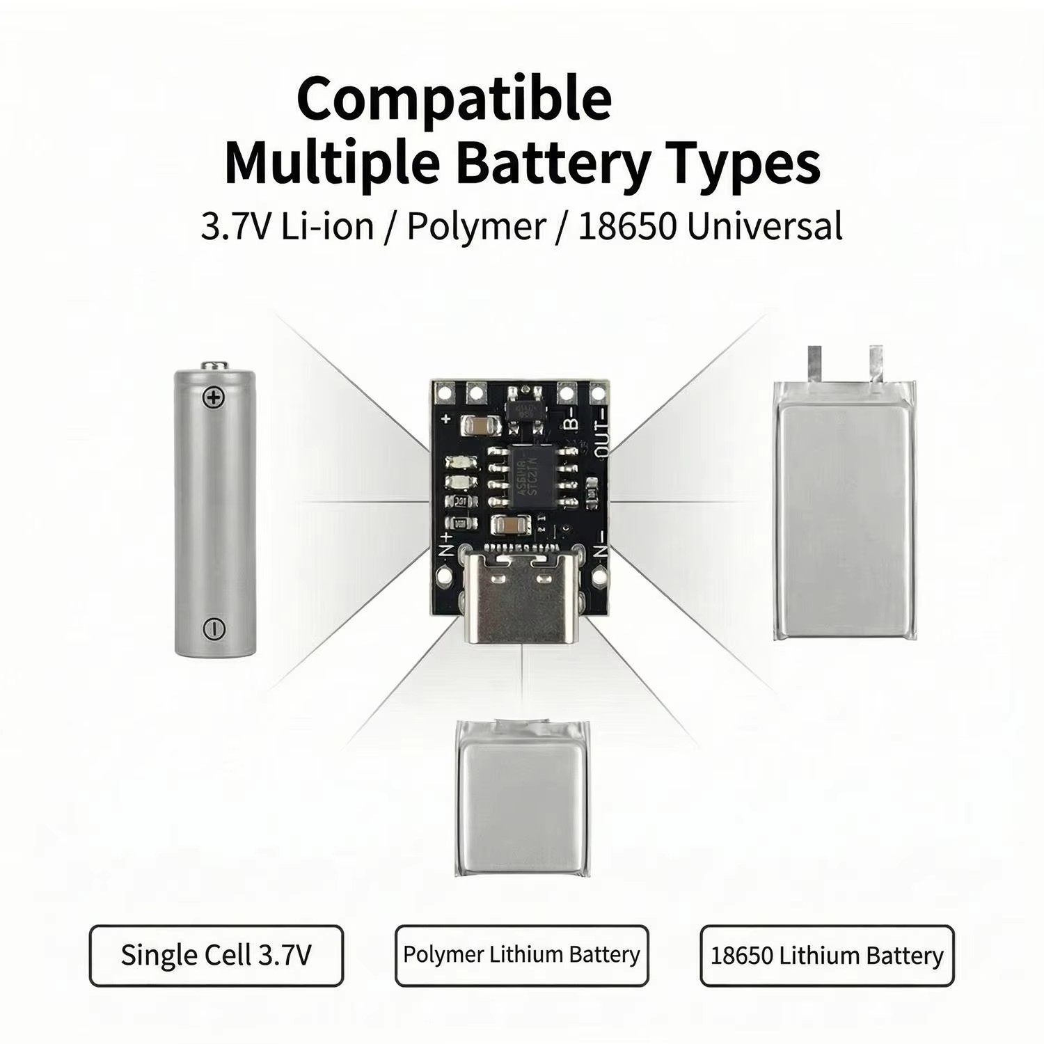 1-20 ชิ้น TP4056 3.7V แบตเตอรี - Li Ion Charger Module บทวิจารณ์และราคา