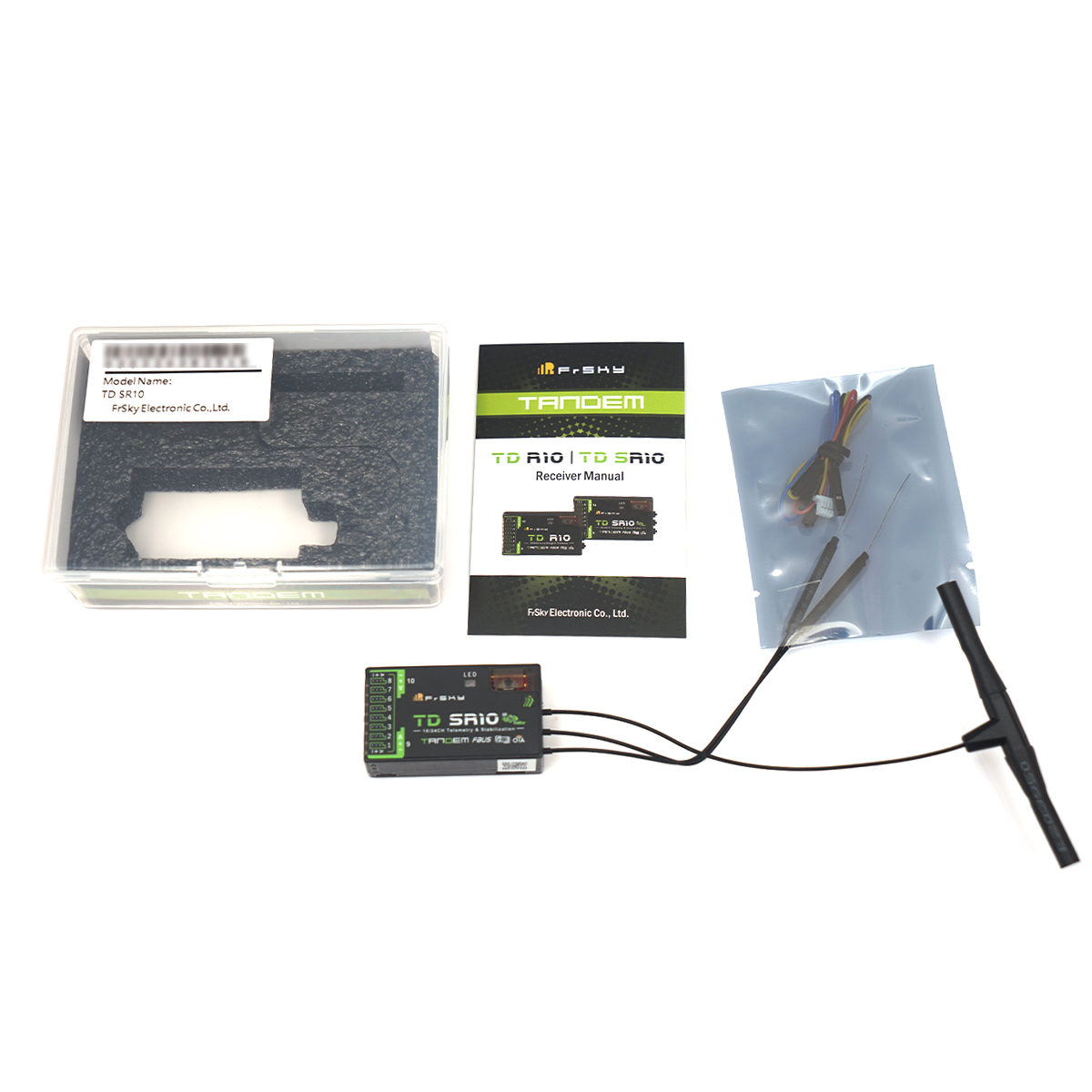 FrSky TD SR10 ตัวรับสัญญาณแบบด - Antenna 2.4Ghz บทวิจารณ์และราคา