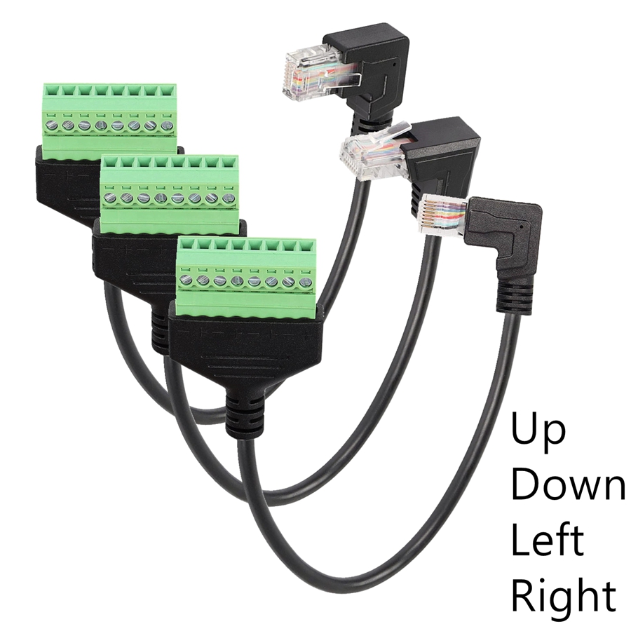 Rj45 สกรู Terminal Block 8p Et - Screw Terminal Block บทวิจารณ์และราคา