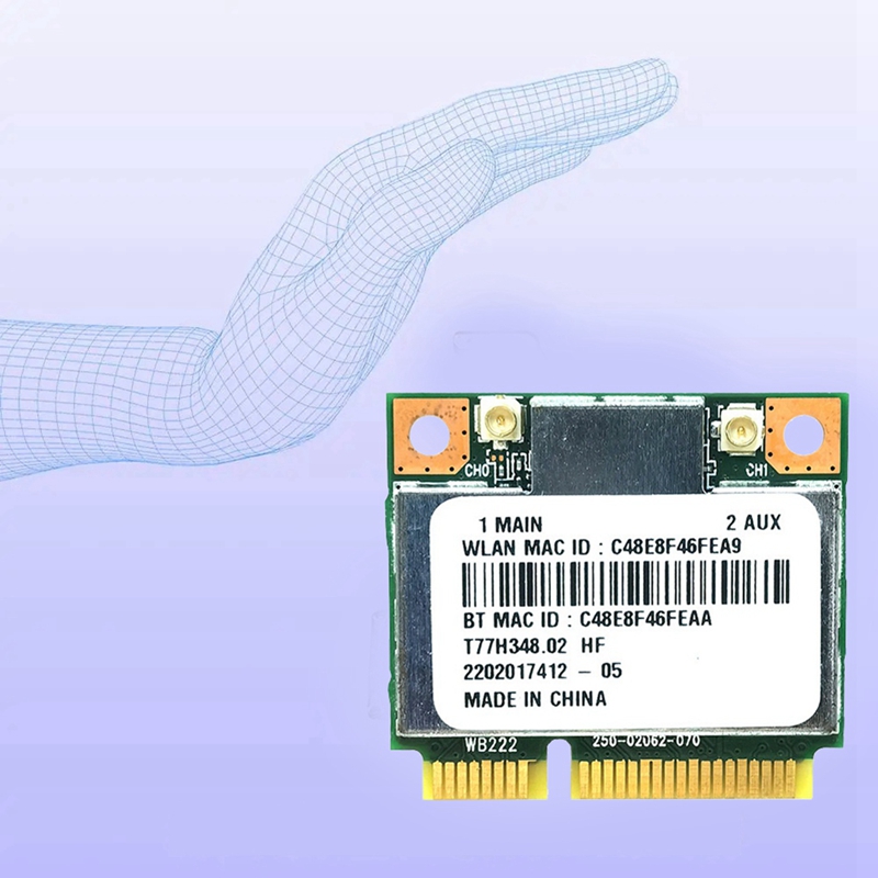 AR5B22 AR9462 การ์ดไวไฟ+ เสาอา - Antenna 2.4Ghz บทวิจารณ์และราคา