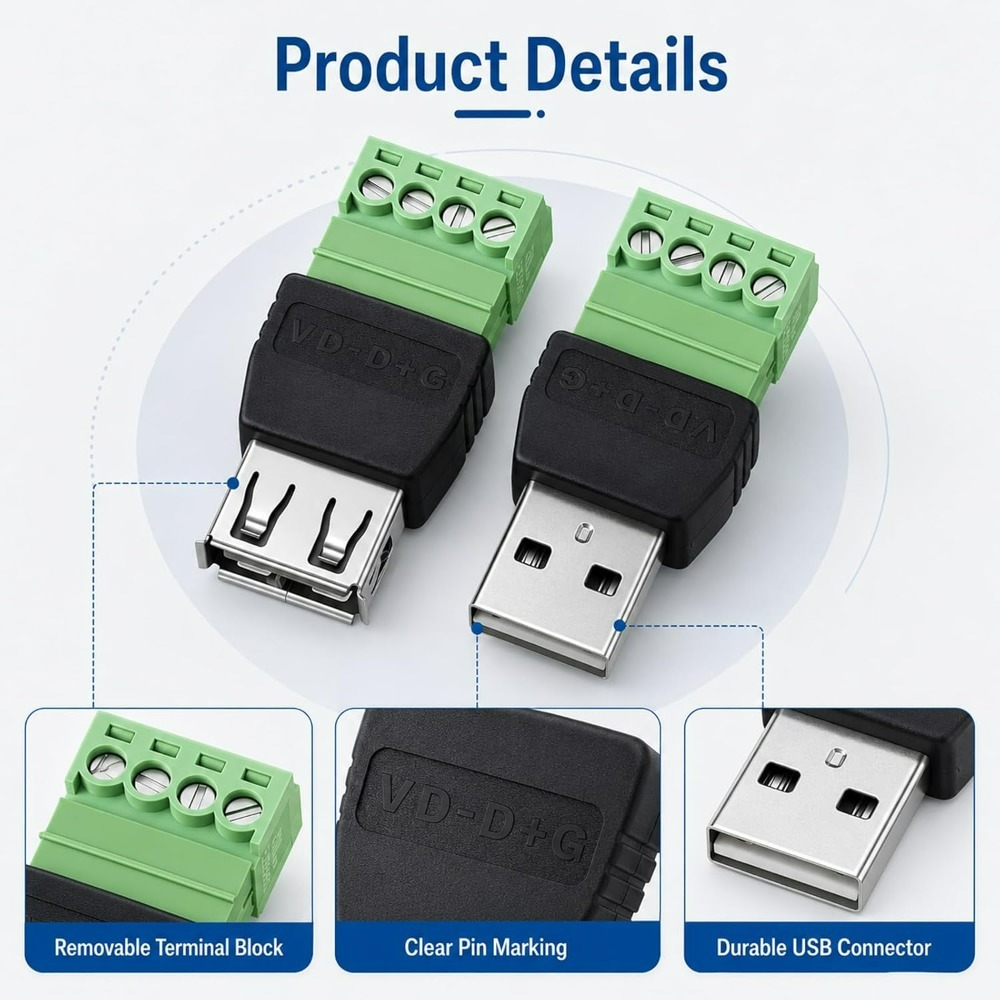 บล็อกขั้วต่อแบบสกรู 4 ขา สำหรั - Screw Terminal Block บทวิจารณ์และราคา