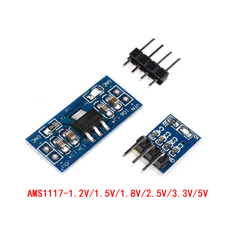 โมดูลแหล่งจ่ายไฟ5ชิ้น/ล็อต AMS - Ams1117 Module บทวิจารณ์และราคา