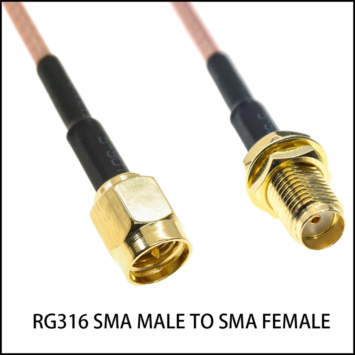RG316 SMA ชายหญิง SMA ชายหญิง  - Ipex Connector บทวิจารณ์และราคา