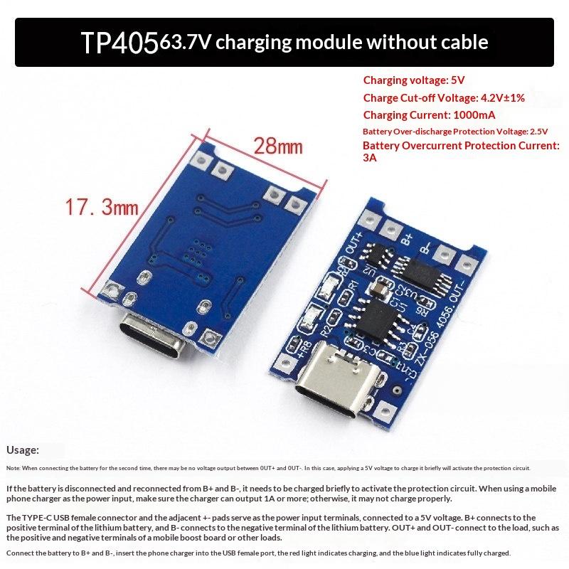 2 ชิ้น แผงวงจรชาร์จแบตเตอรี่ลิ - Tp4056 Module บทวิจารณ์และราคา