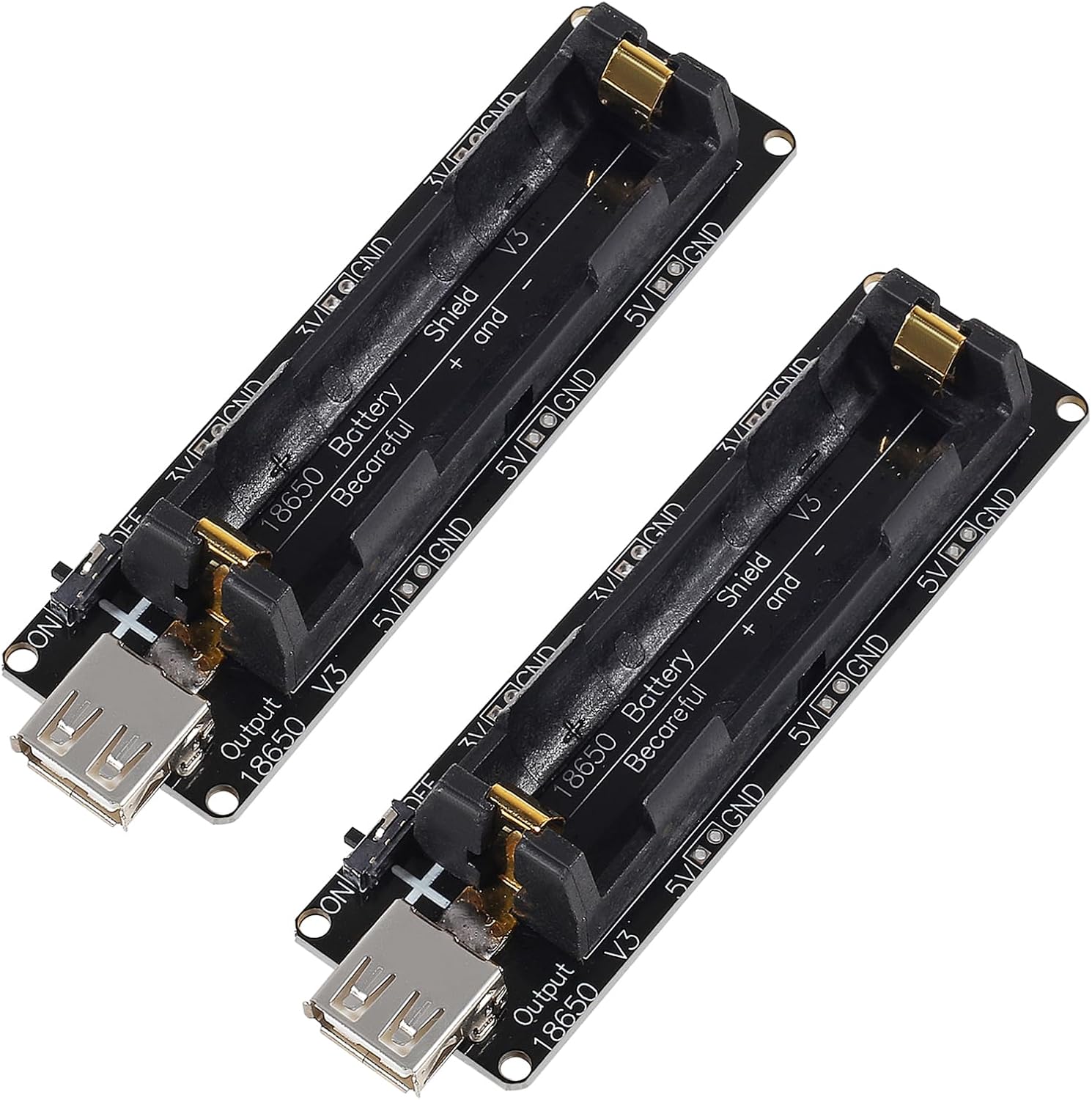 2 ชิ้น 18650 แบตเตอรี่โฮลเดอร์ - Esp32 Battery Holder Lipo บทวิจารณ์และราคา