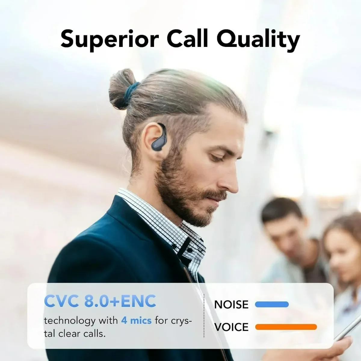 หูฟังไร้สาย QCY รุ่นใหม่ปี 202 - Usb C Cable บทวิจารณ์และราคา