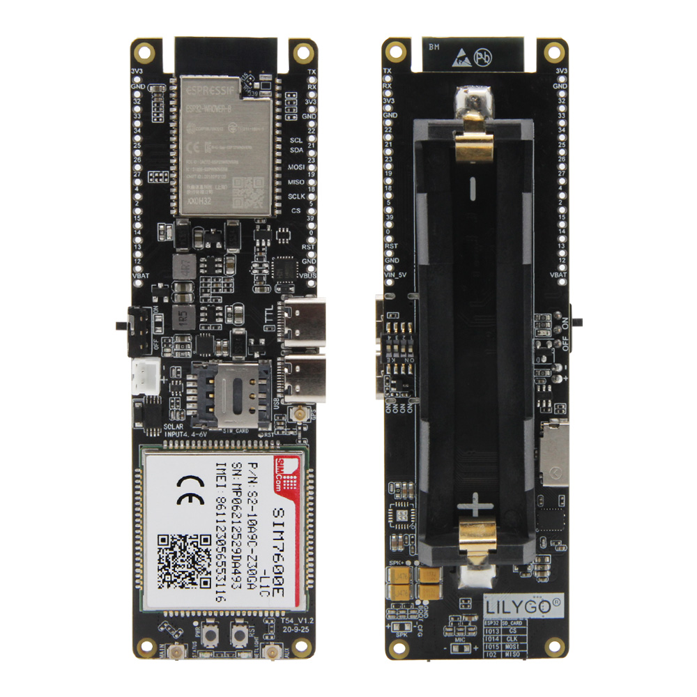 LILYGO®TTGO T-SIM7600E-L1C 4G  - Esp32 Battery Holder Lipo บทวิจารณ์และราคา