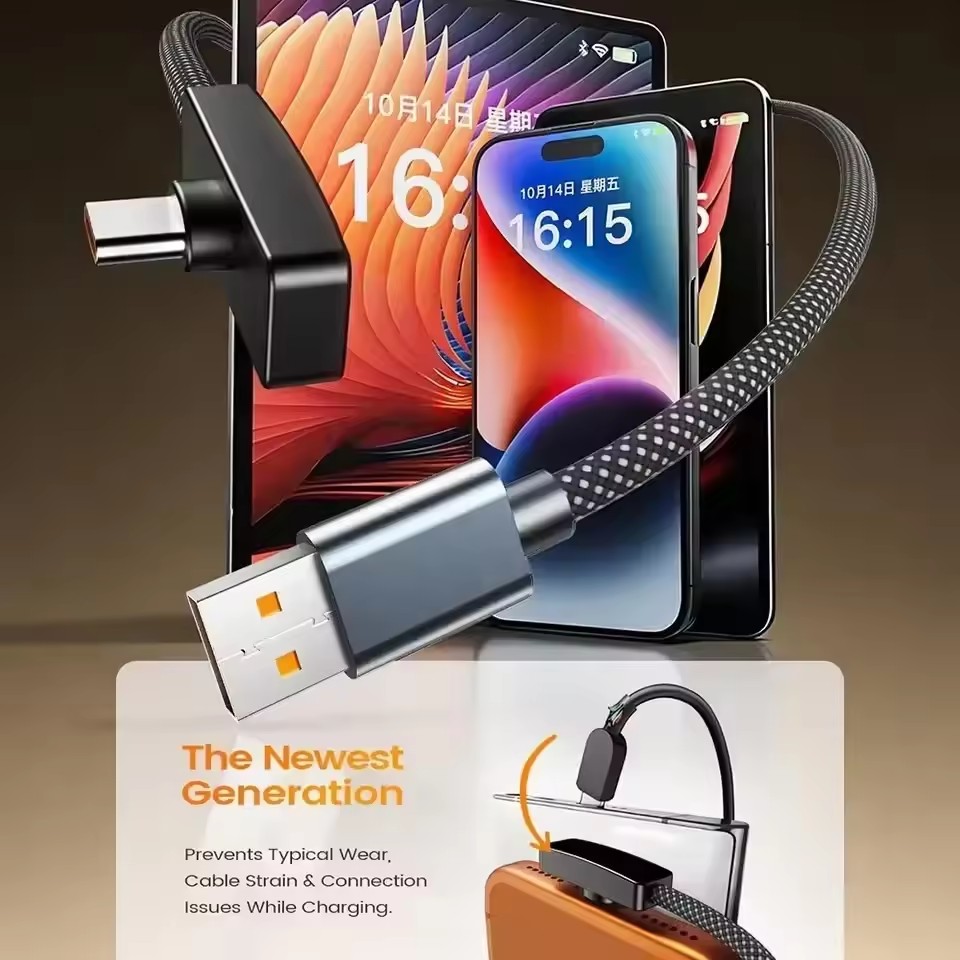 สาย USB Type C แบบมุมฉาก 90 อง - Usb C Cable บทวิจารณ์และราคา